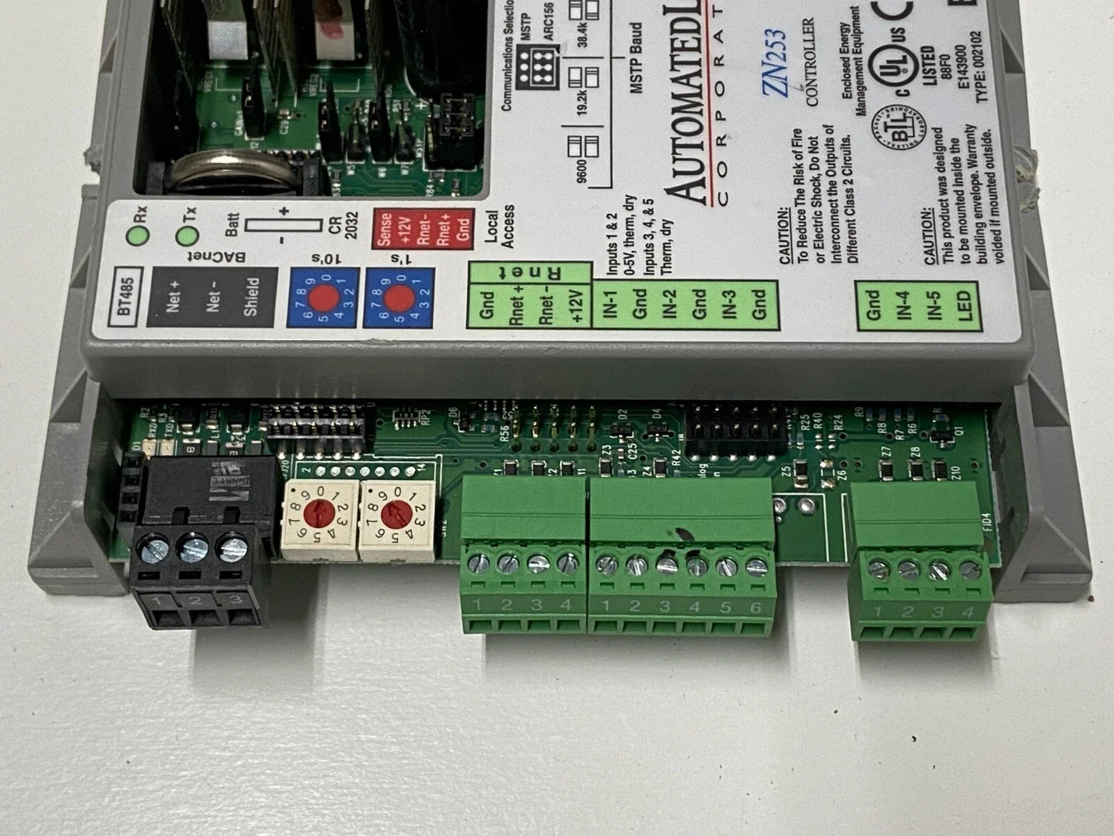 Automated Logic ZN253 BACnet Advanced Application Controller for Single-Zone HVAC Control