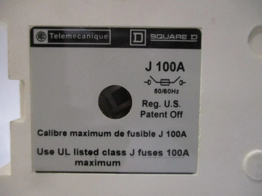 GS1-JU3 | Schneider Electric 3-Pole Fusible Disconnect Switch Body, 100 A, Class J