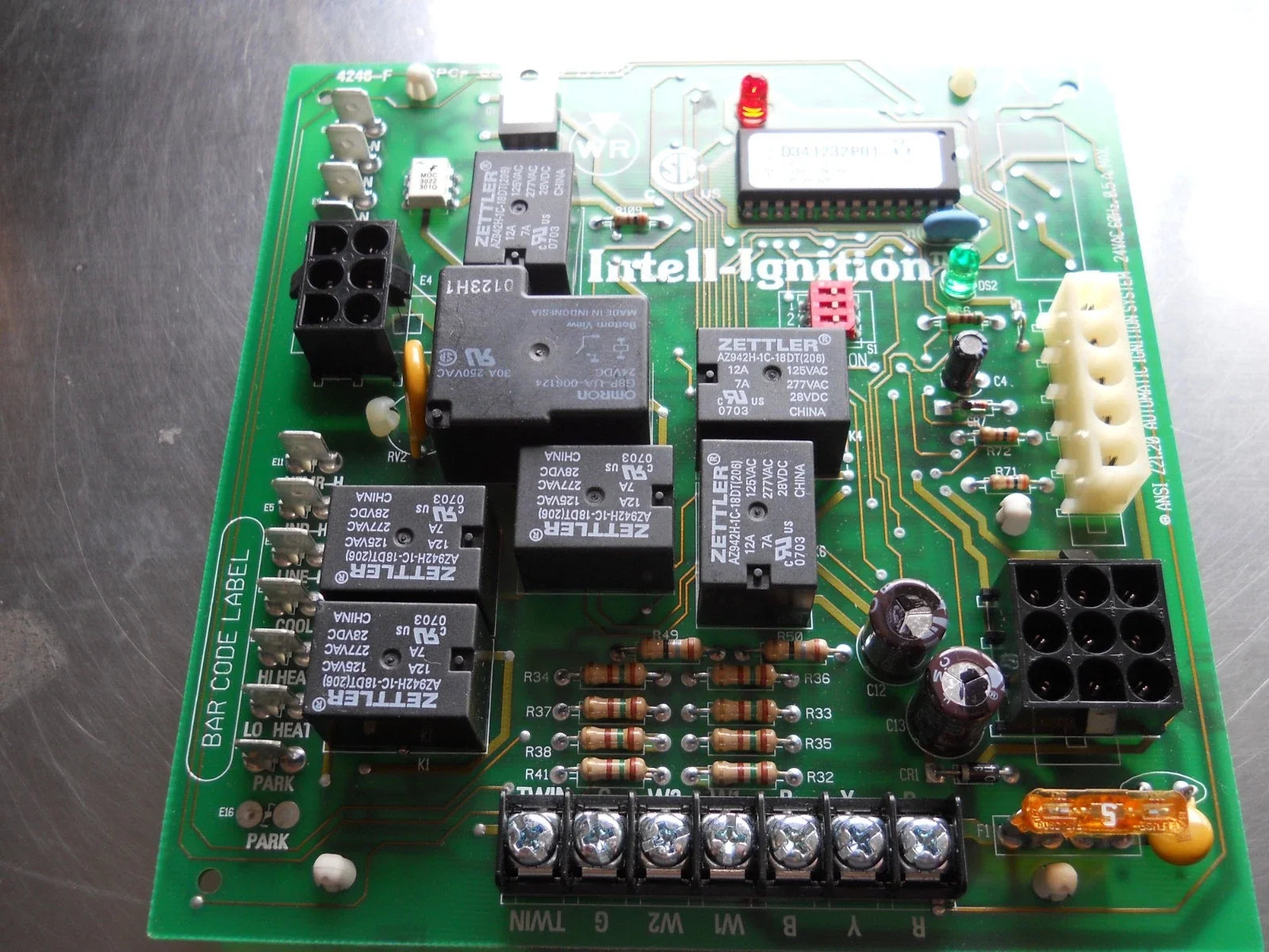 White-Rodgers 50V65-495-03 OEM Integrated Furnace Control Board for Trane and American Standard Gas Furnaces
