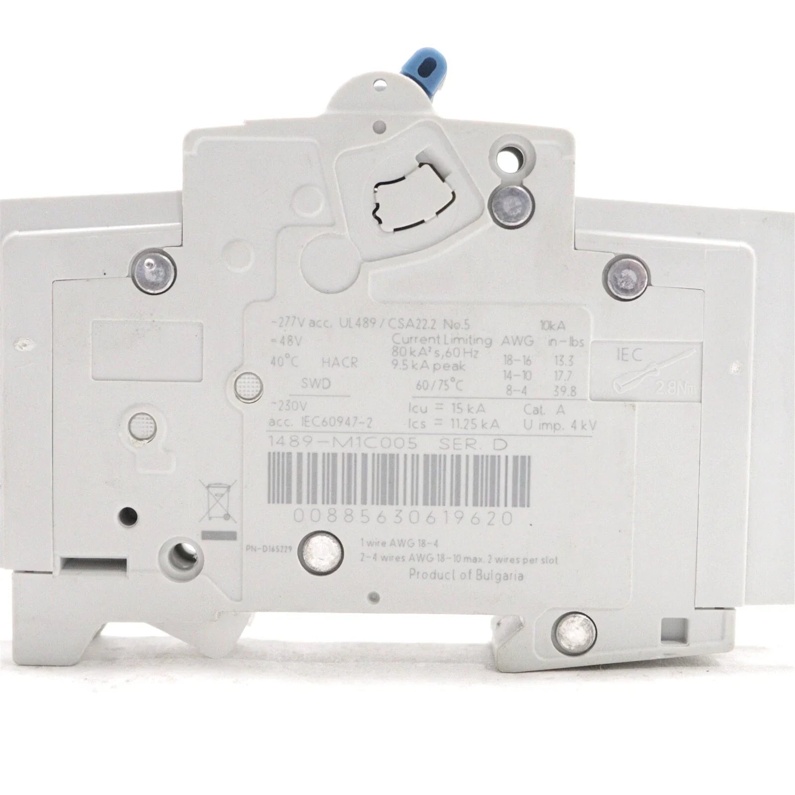 1489-M1C005 | Allen-Bradley Miniature Circuit Breaker