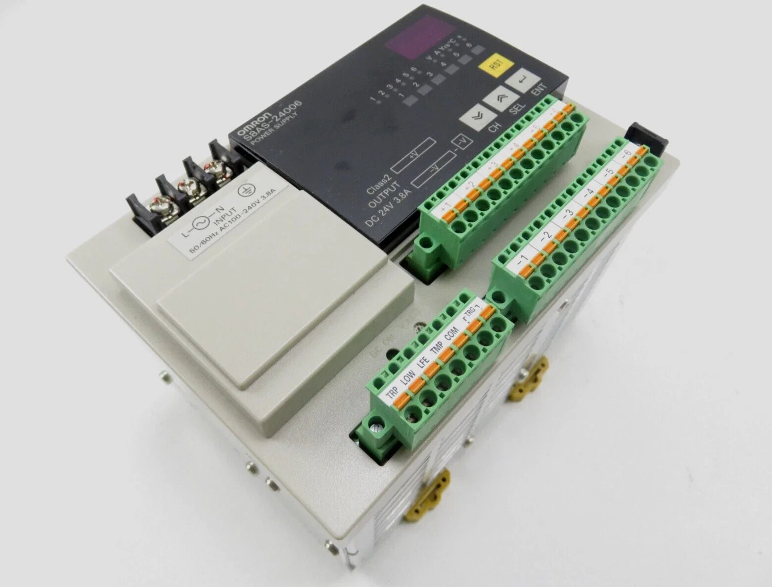 S8AS-24006 | Omron Smart 24VDC Power Supply 240W DIN Rail