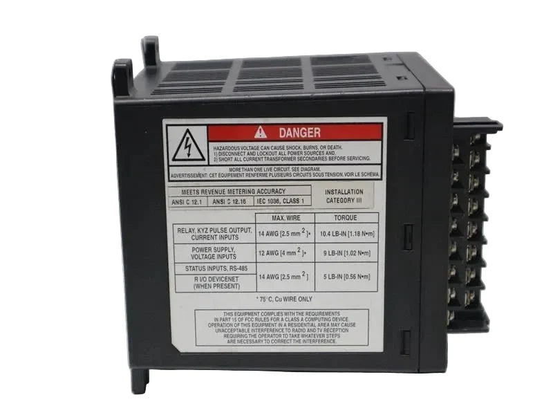 Allen Bradley 1404-M405A-000 PowerMonitor 3000 Master Module with 3-Phase Metering and Data Logging