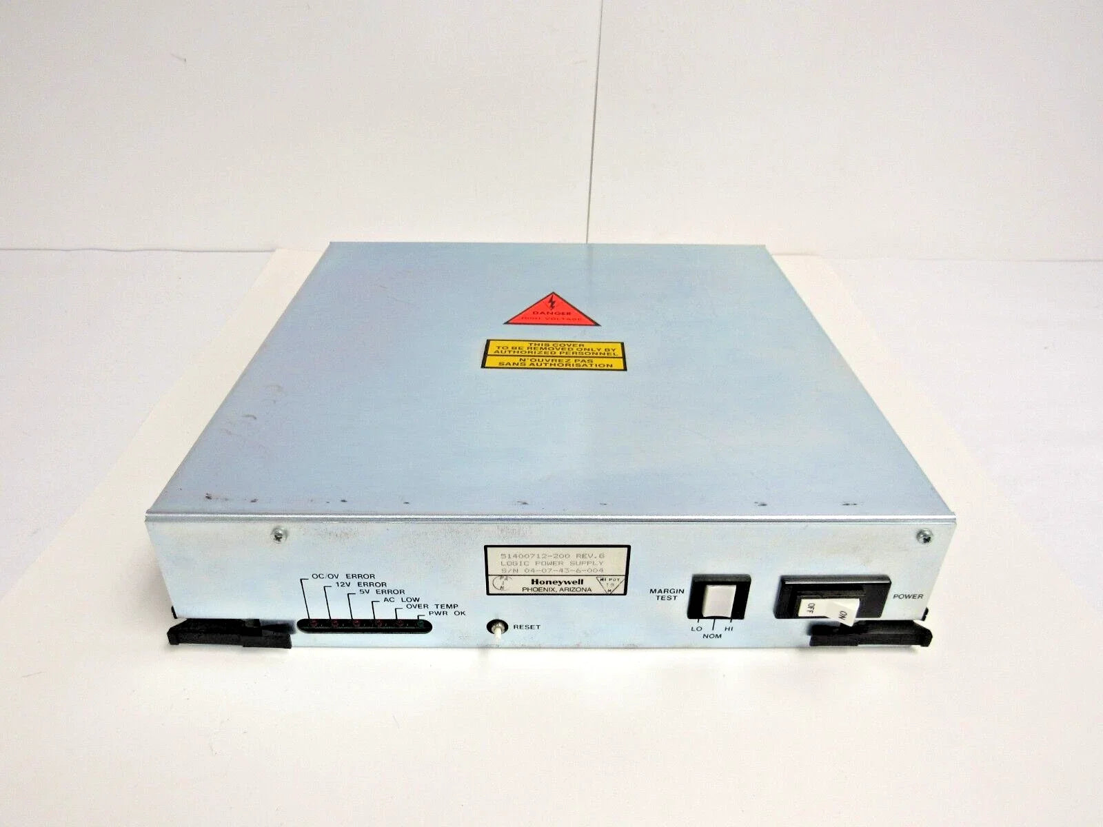 Honeywell 51400712-200 TDC3000 10-Slot LCN Power Supply for Distributed Control Systems