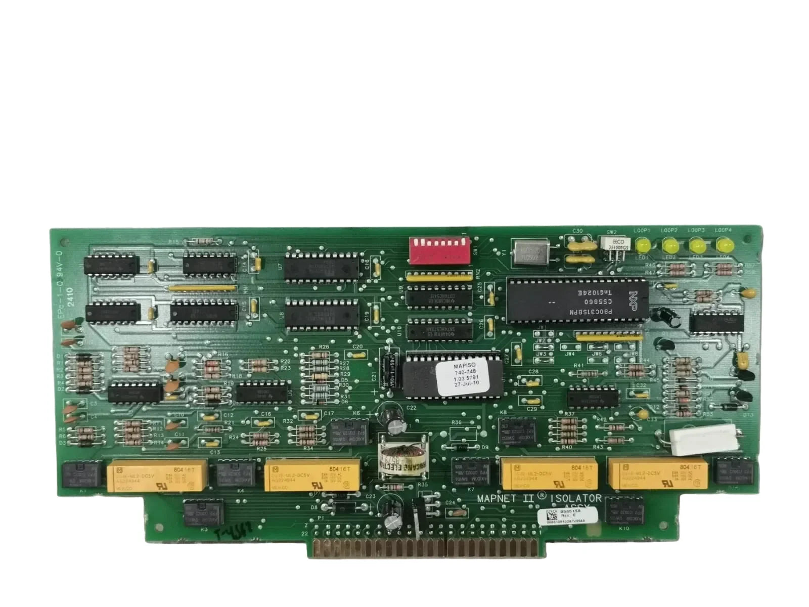 Simplex 565-158 4100 MAPNET II Quad Isolator Board