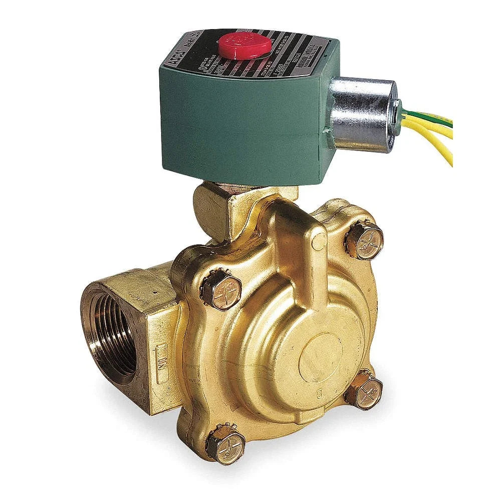 ASCO 8220G411 Series 8220 Two-Way Normally Closed Hot Water Steam Solenoid Valve