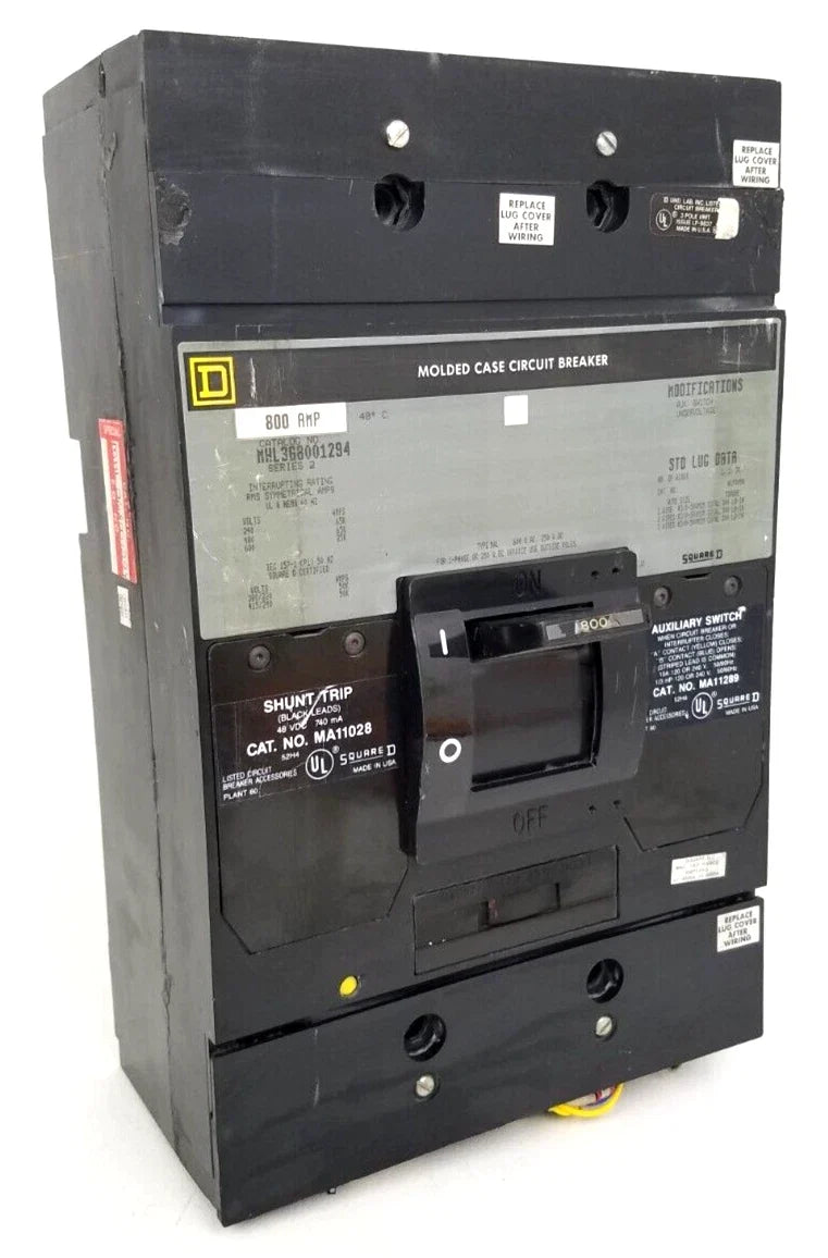 MA11028 | Square D MA Series 48VDC Shunt Trip for Molded Case Circuit Breakers