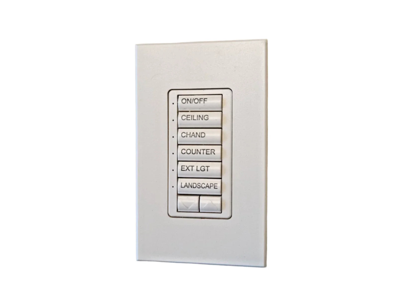Lutron ST-5BRL-NI HomeWorks 5-Button Keypad with LED Bar and Black Faceplate