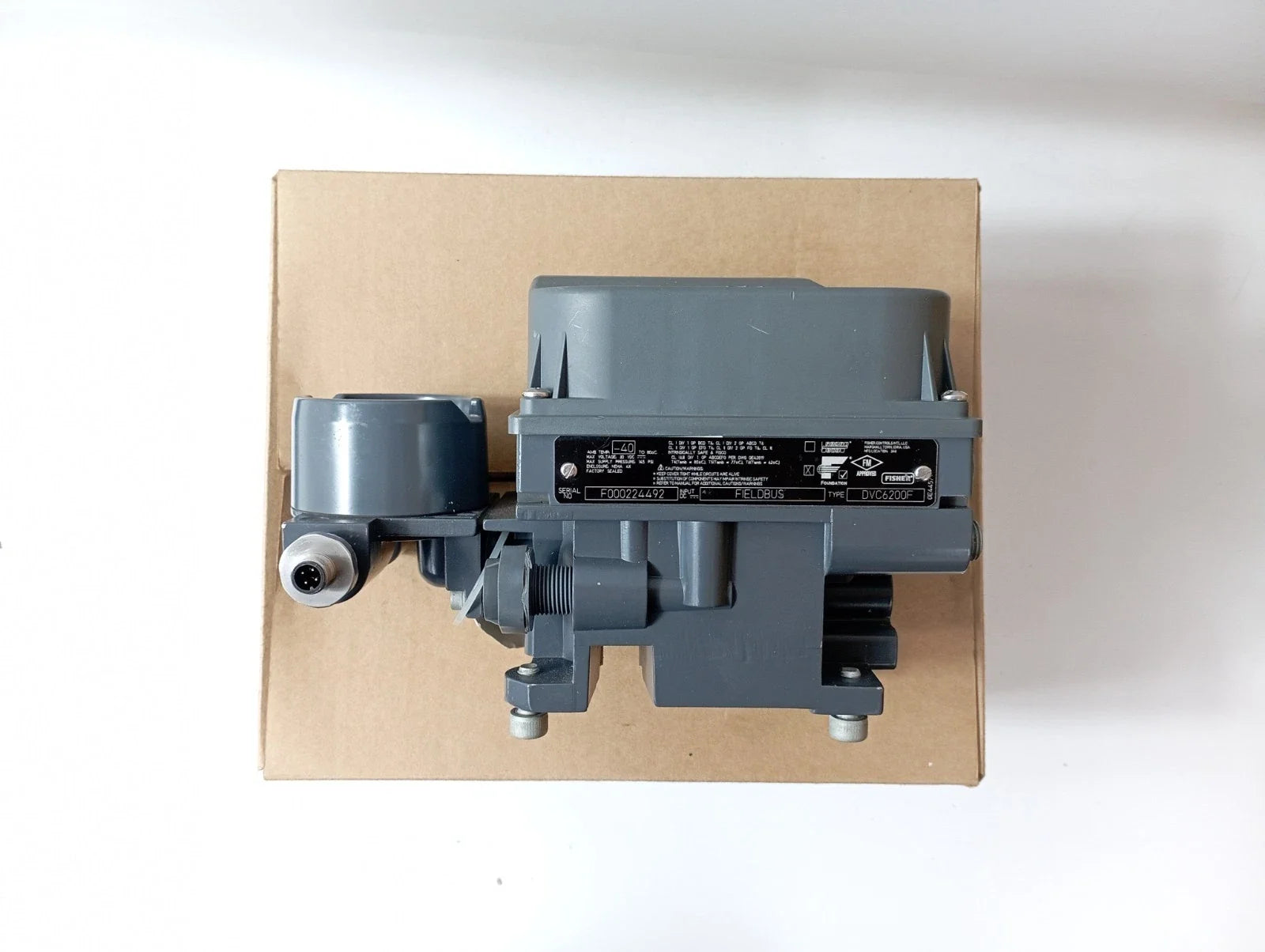 Fisher DVC6200F FIELDVUE FOUNDATION Fieldbus Digital Valve Controller
