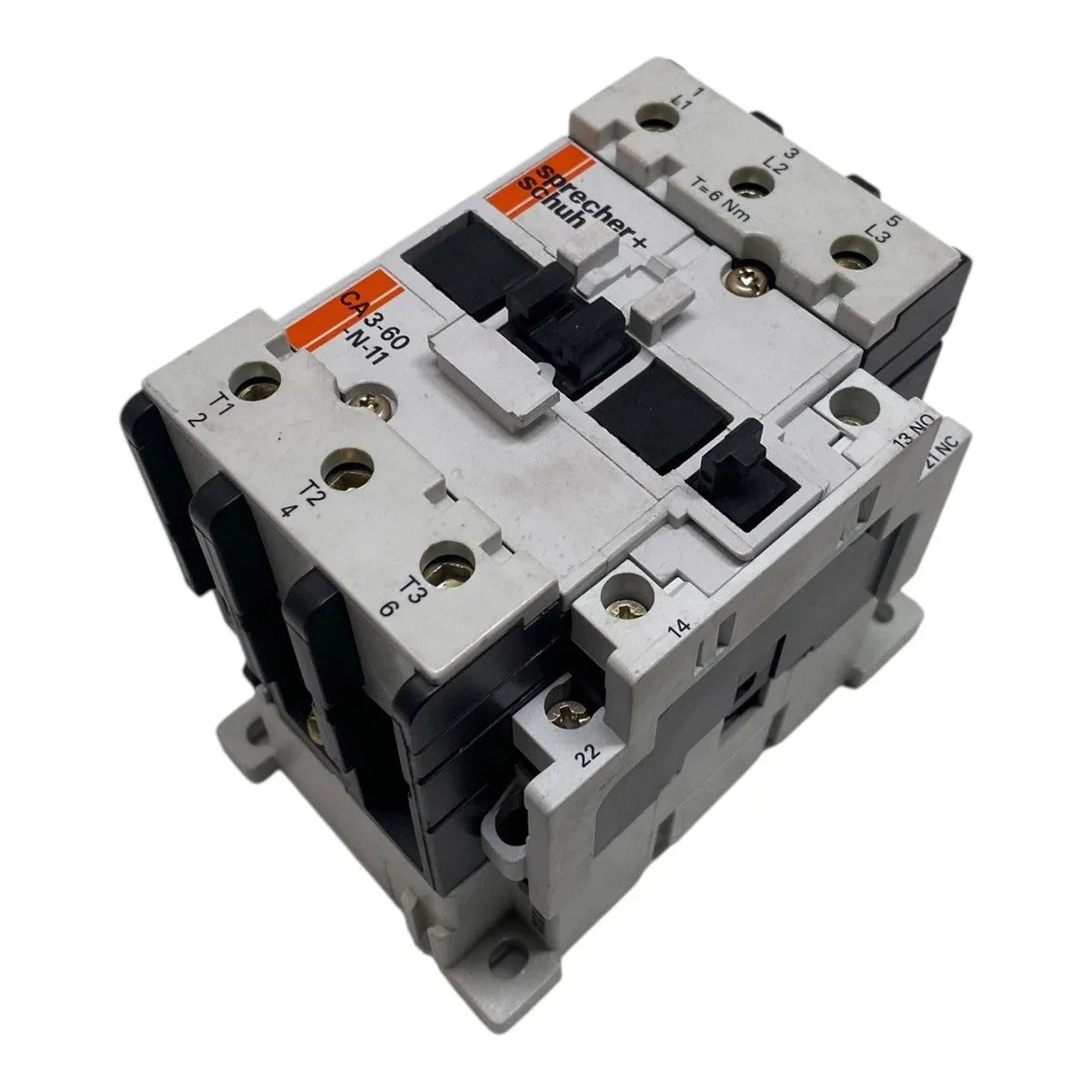 Sprecher + Schuh CA3-60-N-11 230 VAC Contactor 72A 600 VAC Industrial Motor Control Switch