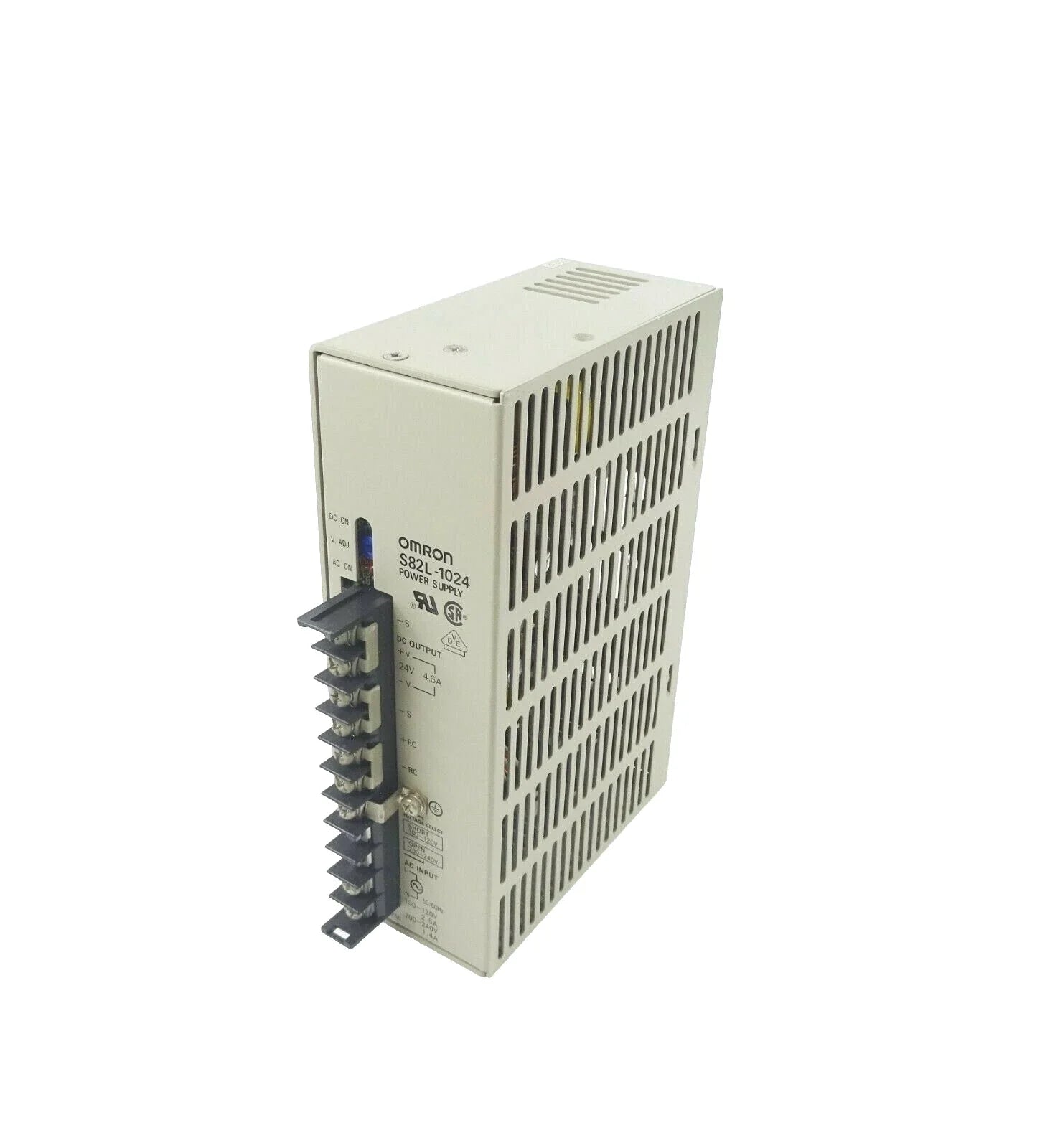 S82L-1024 | Omron 24VDC 100W Switching Power Supply 4.6A