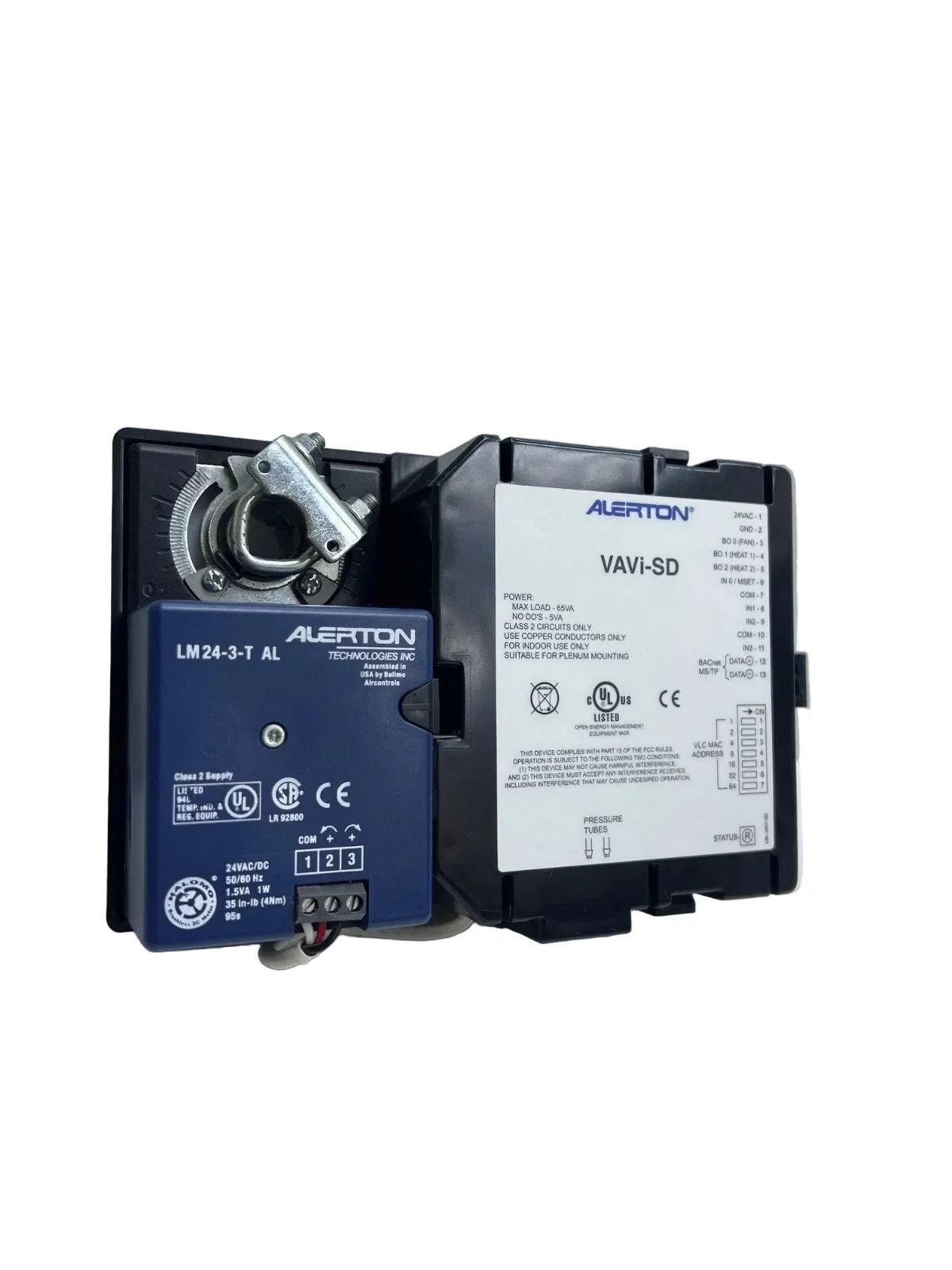 Alerton VAVI-SD VAV Controller for HVAC with LM24-3-T AL Actuator