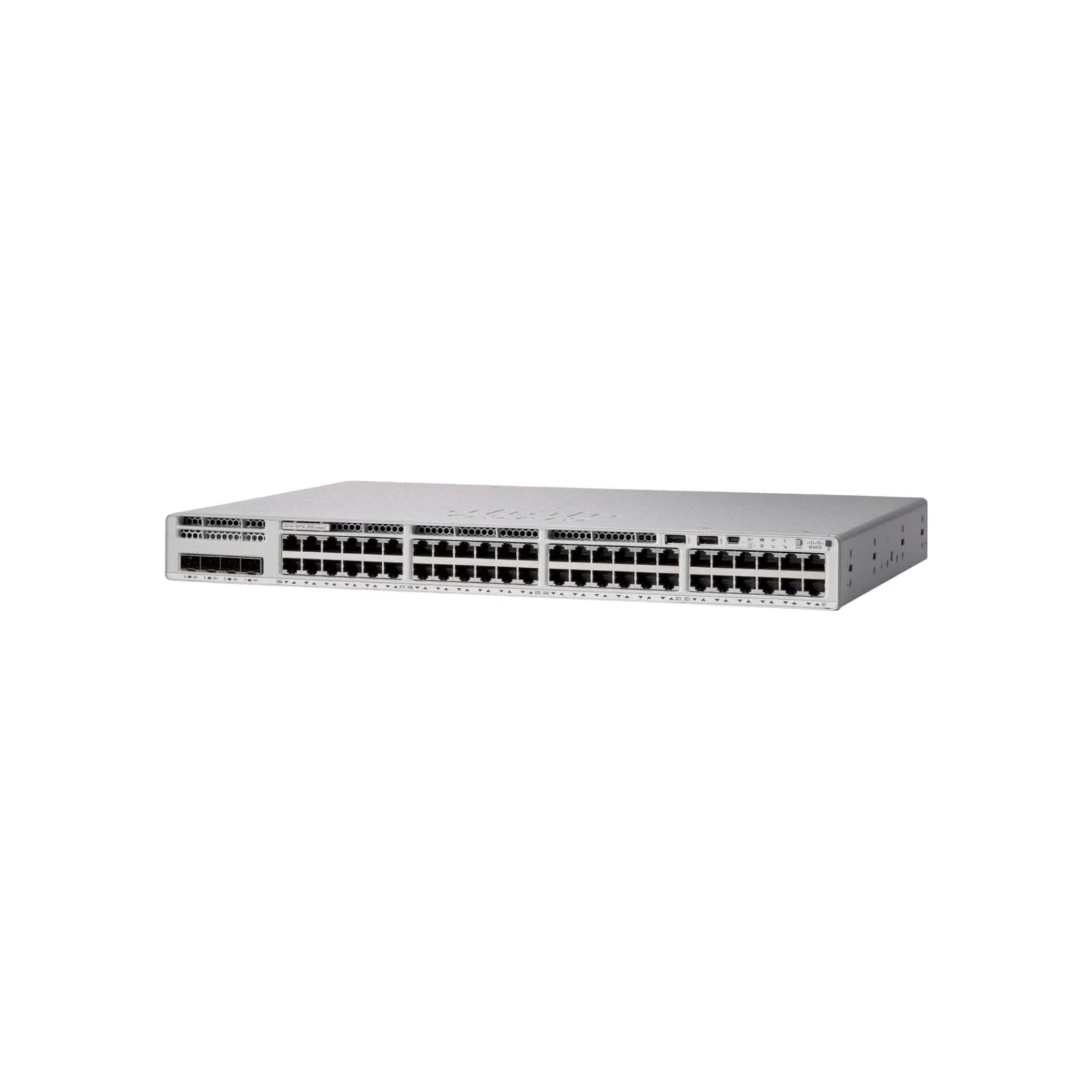 Cisco C9200L-48T-4X-E Catalyst 9200L 48-Port Gigabit Layer 3 Switch with 4x 10G SFP+ Uplinks