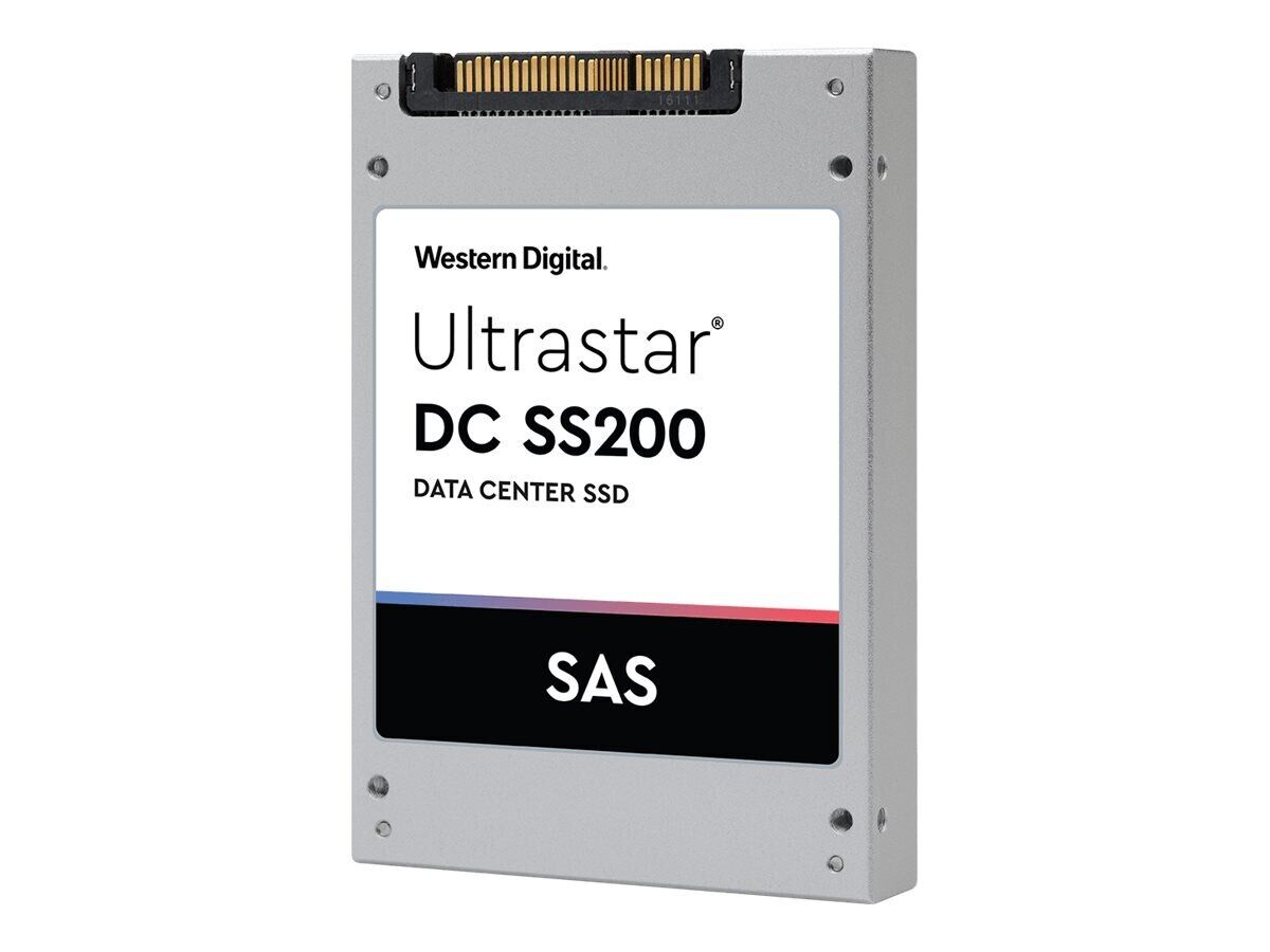 Western Digital Ultrastar DC SS200 SDLL1MLR-032T-CCA1 0TS1387 3.2TB SAS 12Gb/s 512e 2.5in Recertified Solid State Drive
