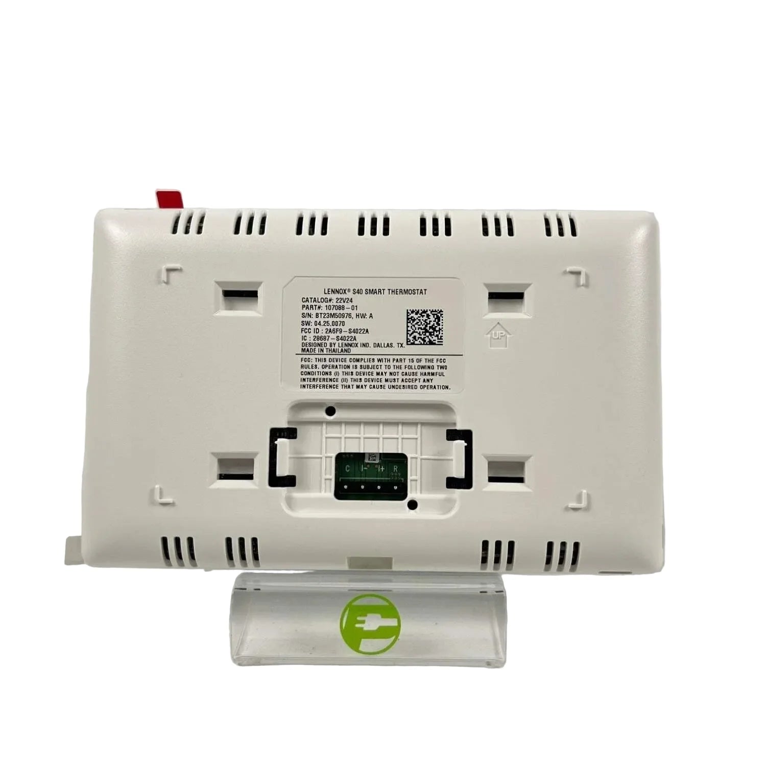 107088-01 | Lennox Smart Wi-Fi Thermostat Programmable 7-Day Touchscreen HVAC Control