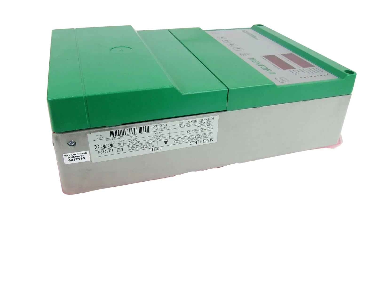 Control Techniques M75R-14ICD Mentor II DC Drive 40HP 220/480VAC 75A Regenerative