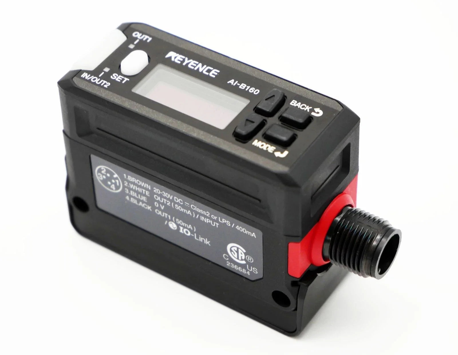 Keyence AI-B160 Vision Sensor Built-In Amplifier 160mm Detection Range IP67