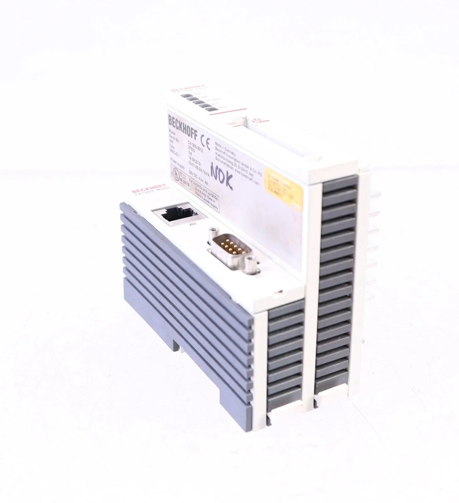 CX1000-0012 | Beckhoff CX Series Embedded PC Basic CPU Module with Windows CE