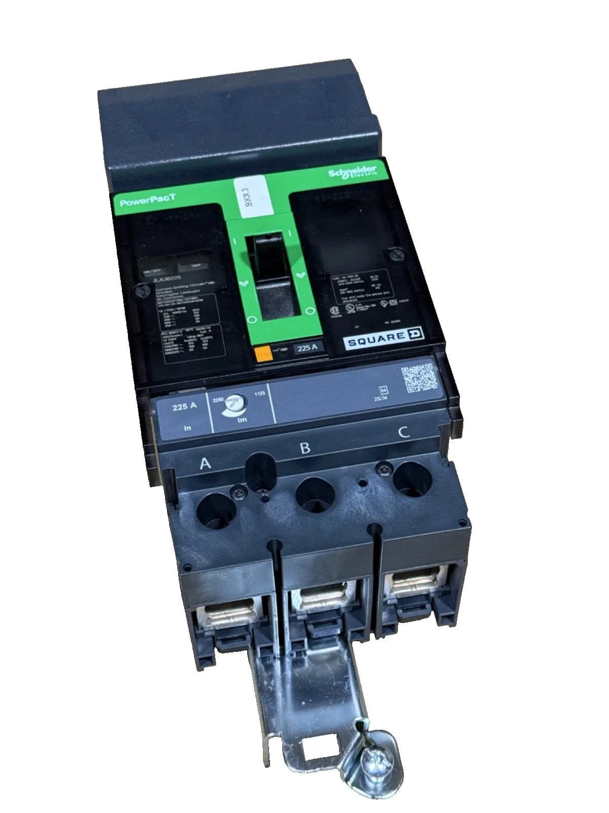 JLA36225 | Schneider Electric 225A 3-Pole 600V I-Line Molded Case Circuit Breaker