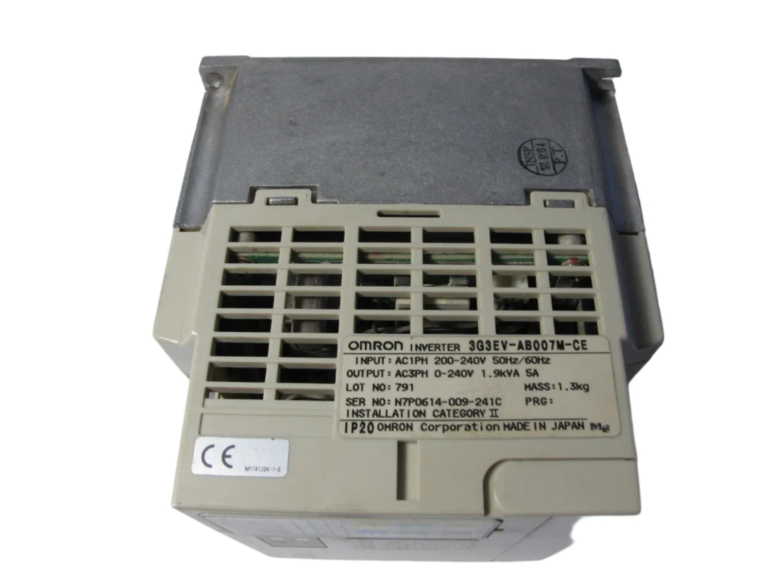Omron 3G3EV-AB007M-CE AC Drive 0.75kW 200-240V Compact VFD Motor Controller