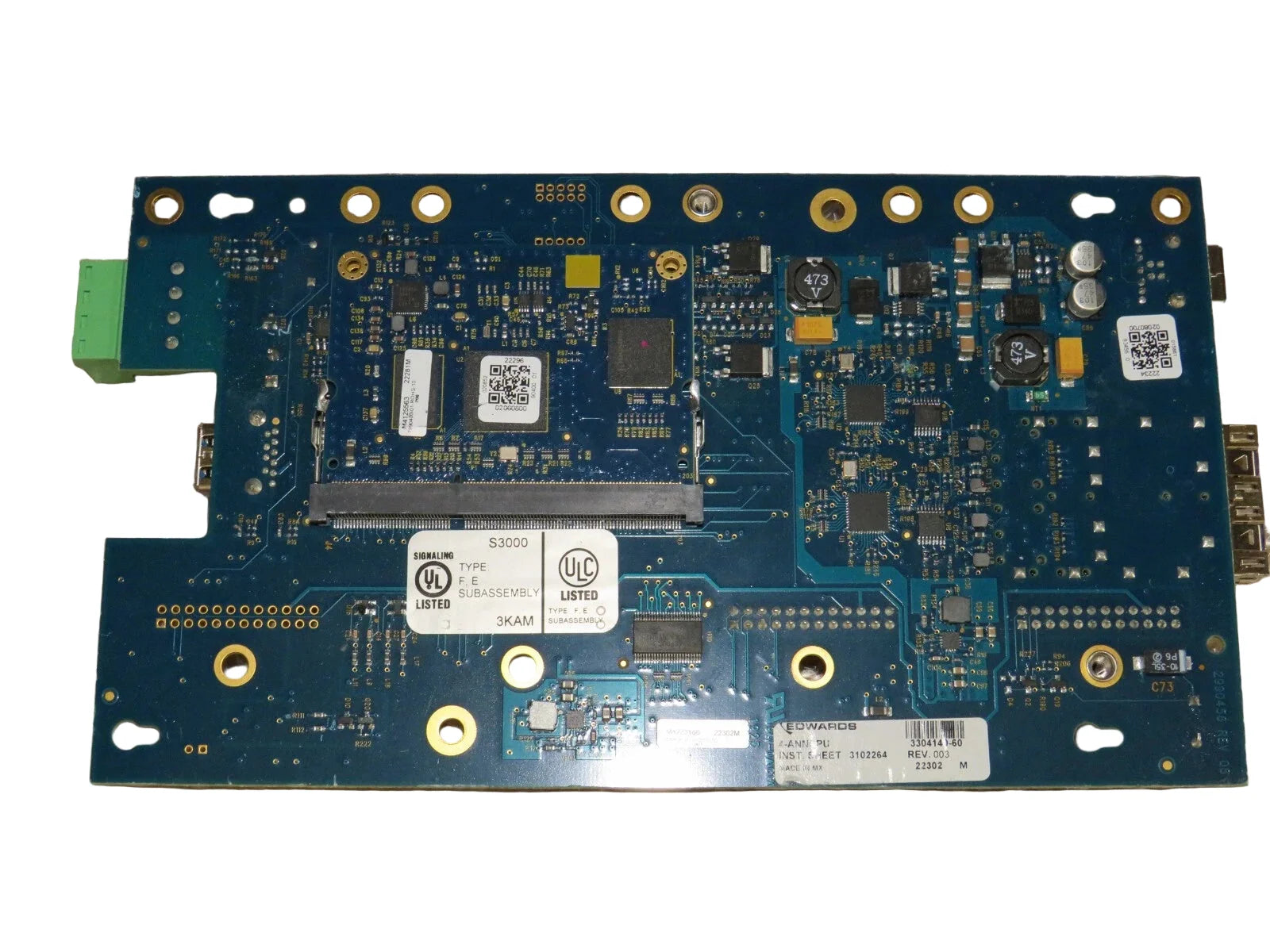 Edwards 4-NET-AD EST4 Network Adder Module with Dual SFP and USB Ports