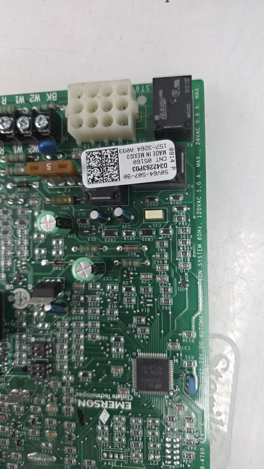 Emerson 50V64-507-90 Integrated Furnace Control Board for Trane and American Standard Two-Stage Gas Furnaces