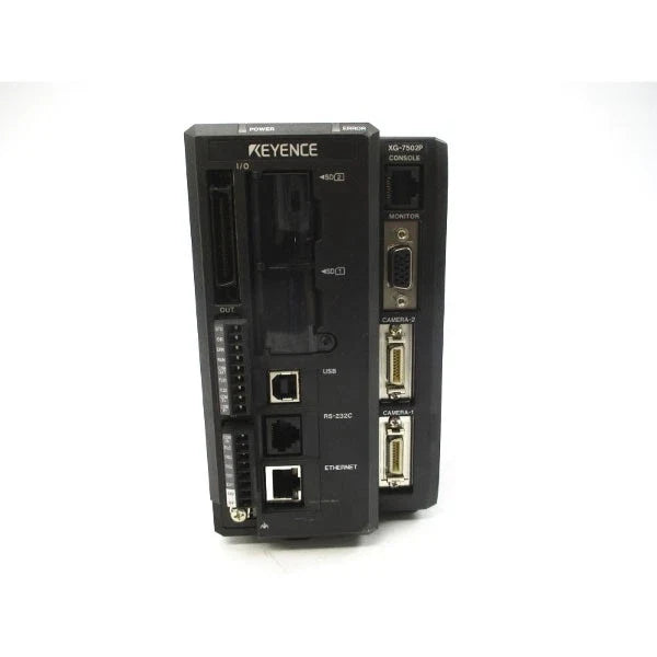 Keyence XG-7502P Multi-Camera Imaging System Controller High-Speed Processing