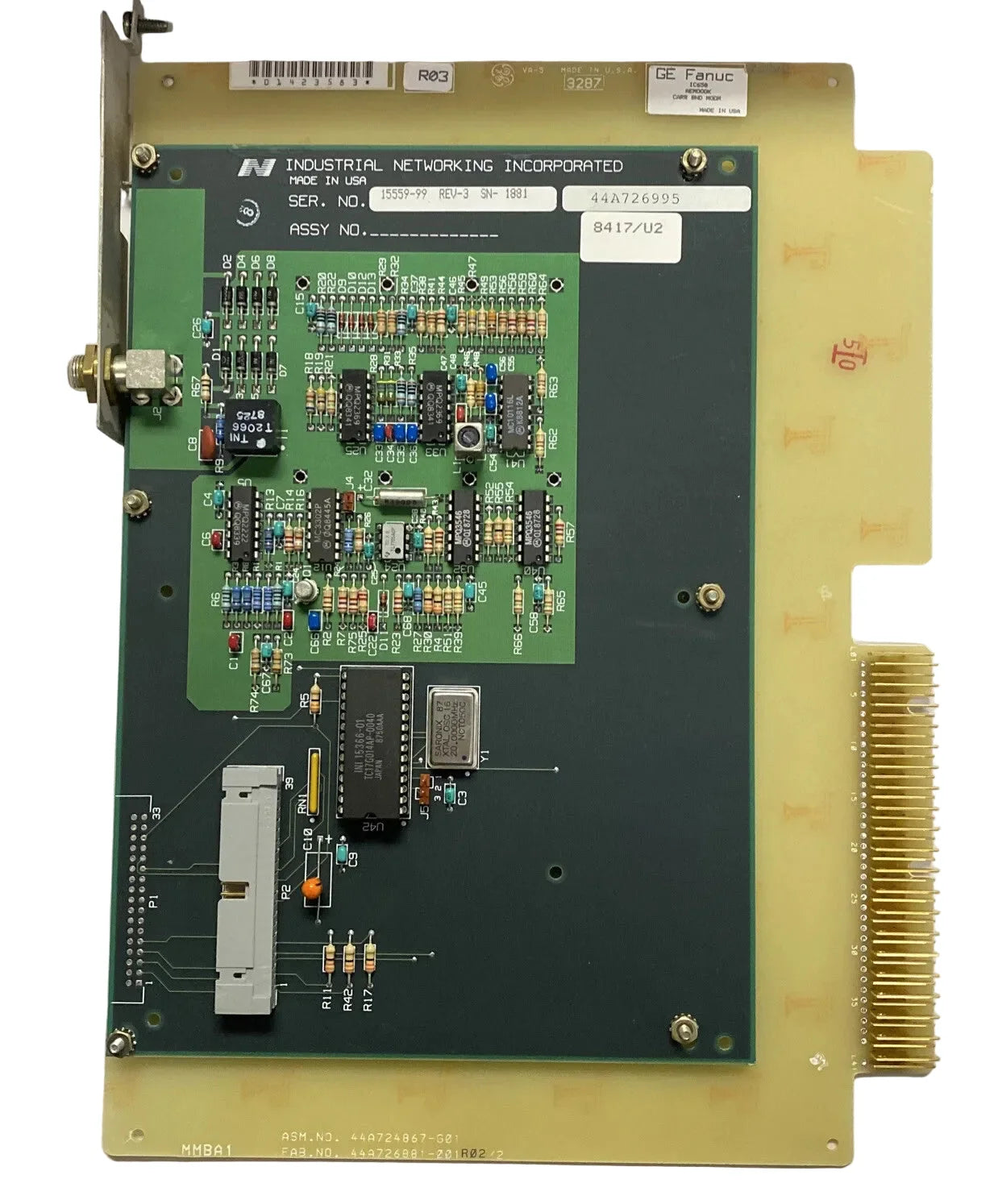 IC650AEM000 | GE Fanuc Series Six Carrierband Modem Module