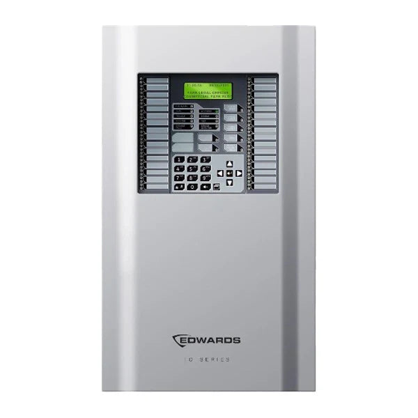 IO1000G | Edwards Intelligent Fire Alarm Control Panel, 250–1000 Address Capacity, Gray Door