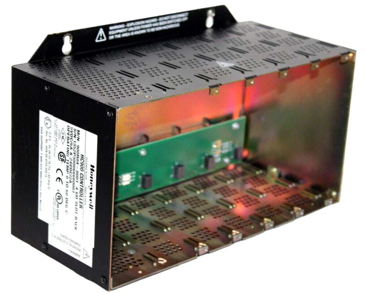 Honeywell 900r04-0001 HC900 4-Slot I/O Rack Module for Hybrid Controller Systems