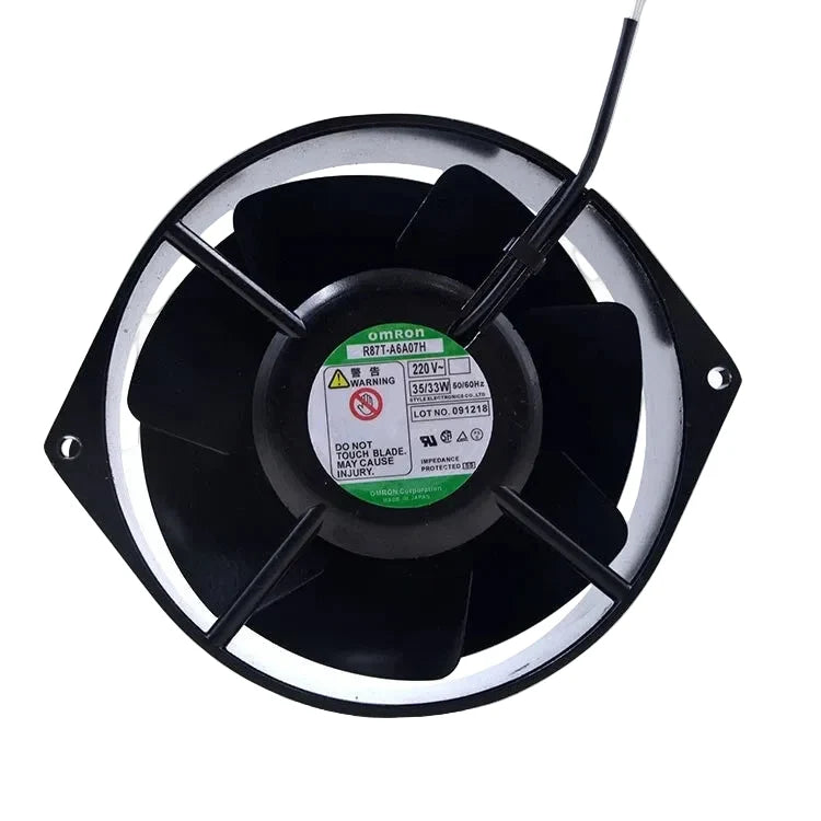 R87T-A6A07H | Omron 220VAC 170mm High Temperature Metal Cooling Fan