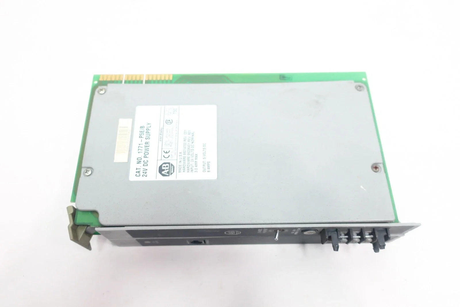 1771-P5 | Allen-Bradley PLC-5 Power Supply Module 24VDC 8A for 1771 I/O Chassis