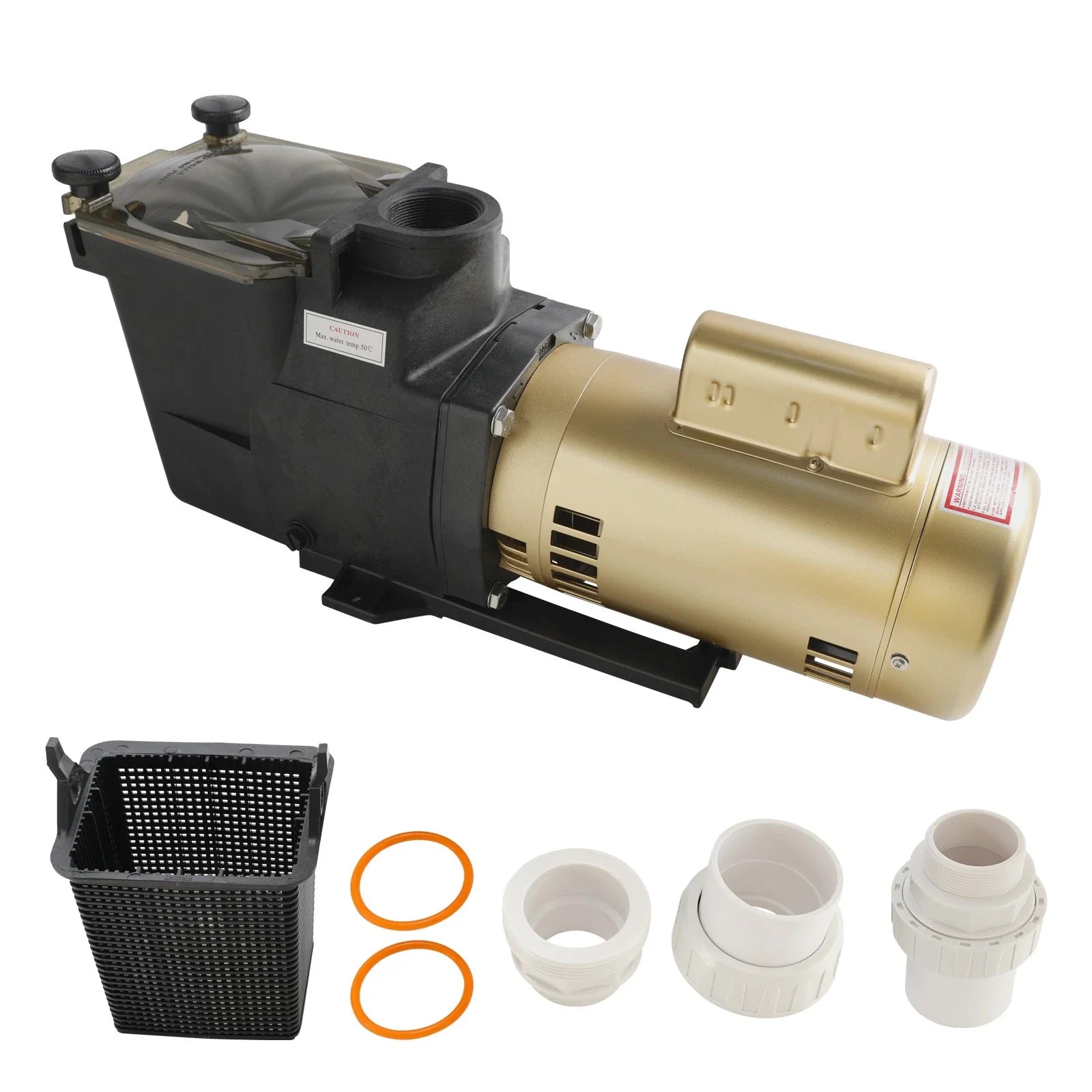Hayward W3SP2607X10 Super Pump 1 HP Single Speed Pool Pump 230V for In-Ground Pools