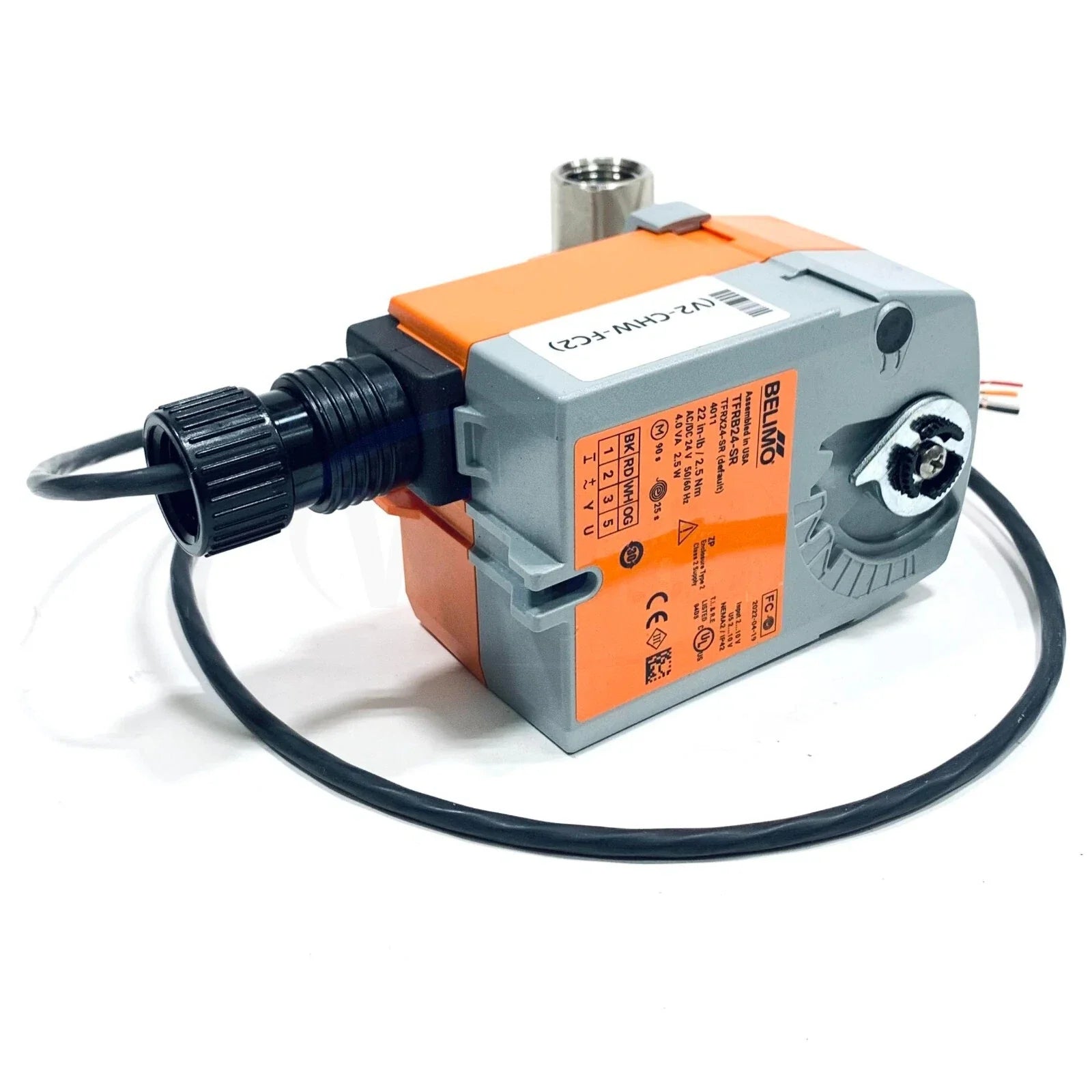 TFRB24-SR | Belimo Spring Return Valve Actuator Modulating 24 V AC DC