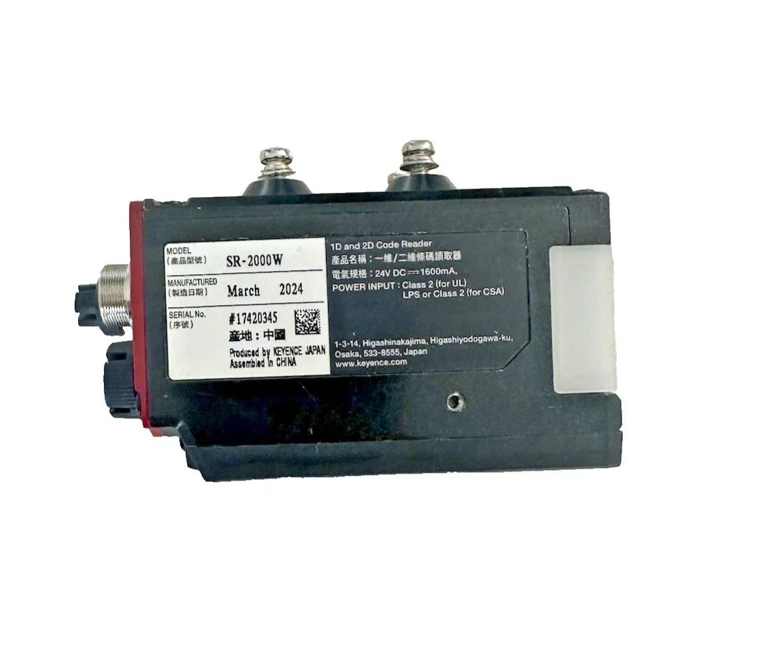 Keyence SR-2000W Industrial 1D/2D Barcode Reader