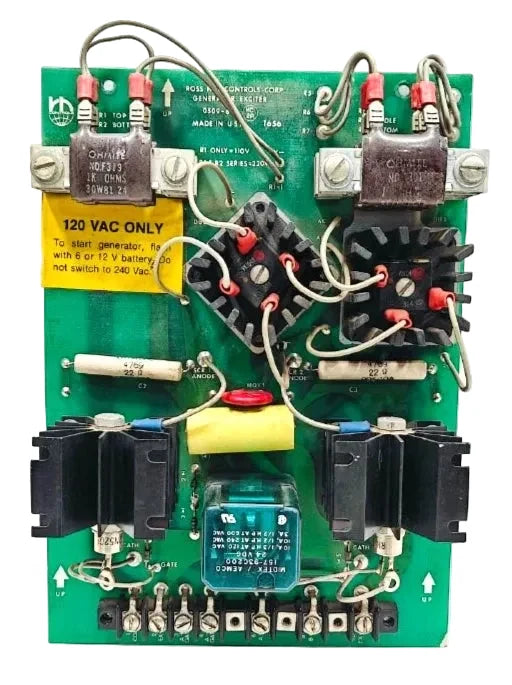 Ross Hill Controls 0509-61 Generator Exciter PCB Card Dual Voltage 110V/220V Control Board