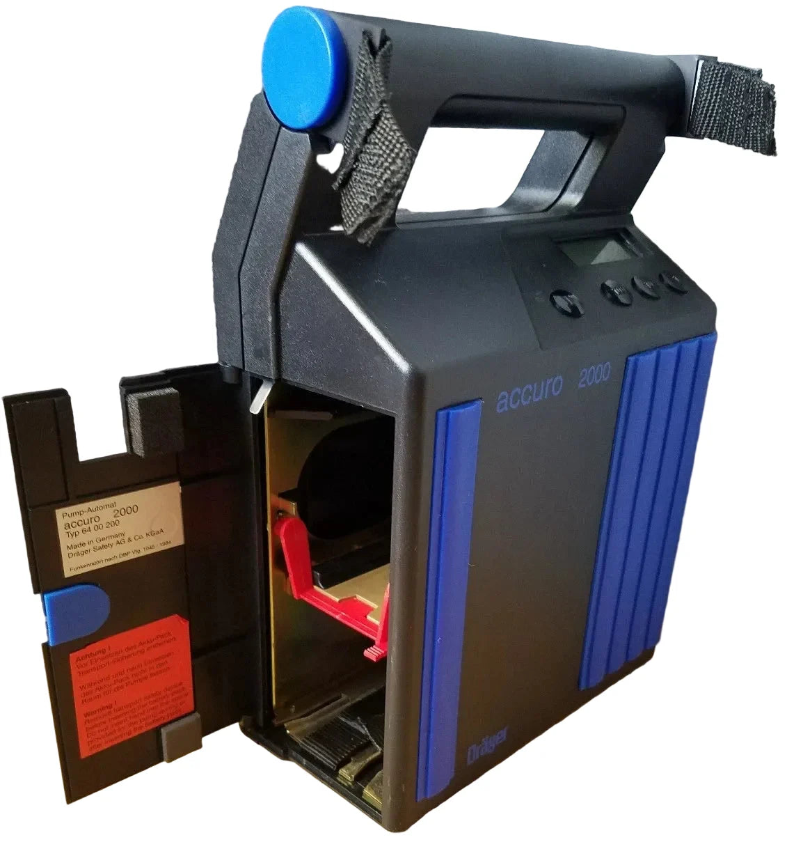 Drager 6400200 Automatic Gas Sampling Pump Automat for Detector Tube Applications