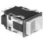 AML24GBE2DA05 | Honeywell DPDT Illuminated Panel Mount Rocker Switch (On)-Off-(On)