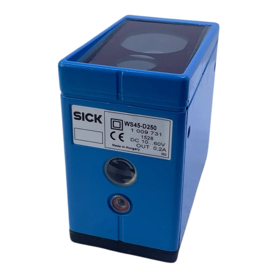 WS45-D250 | SICK W45 Through-Beam Photoelectric Sensor Sender, IR, Heated Lens