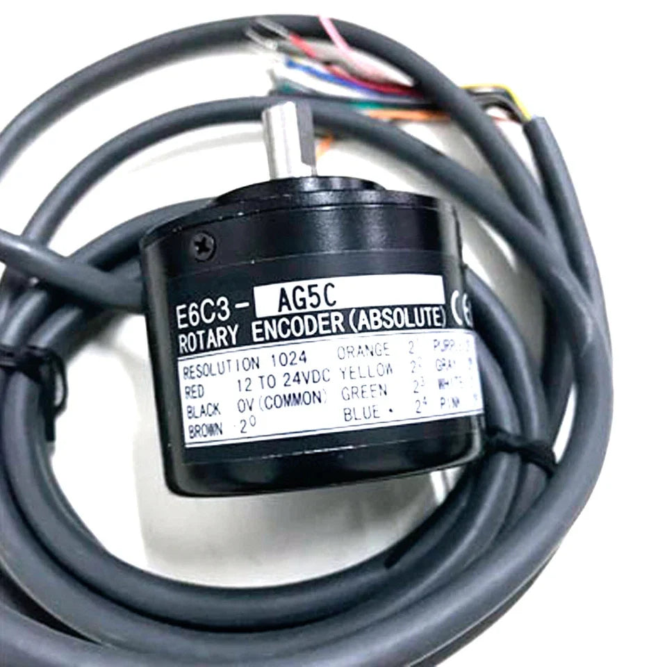 Omron E6C3-AG5C Absolute Rotary Encoder 1024 P/R Gray Code 24V