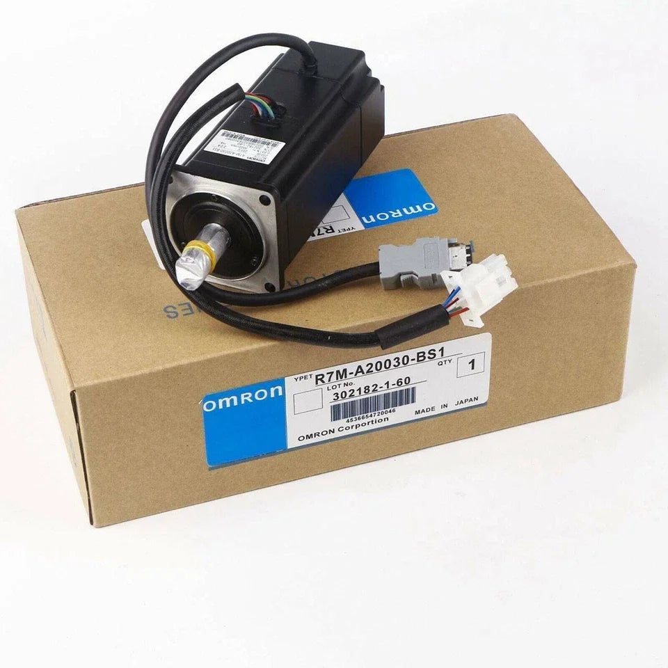Omron R7M-A20030-BS1 Servo Motor for Automation Systems