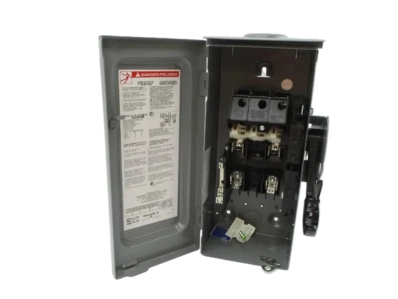 H222NRB | Square D 60A 2-Pole Heavy Duty NEMA 3R Fusible Safety Switch