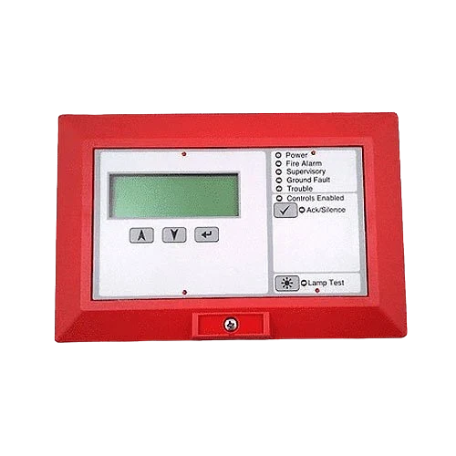 RLCD-R | Edwards Remote Annunciator 4x20 LCD Display, Red Housing, No Common Controls