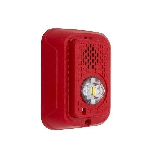 System Sensor P2RLED-BP10 L-Series LED Horn Strobe Red Wall Mount 10-Pack Fire Alarm
