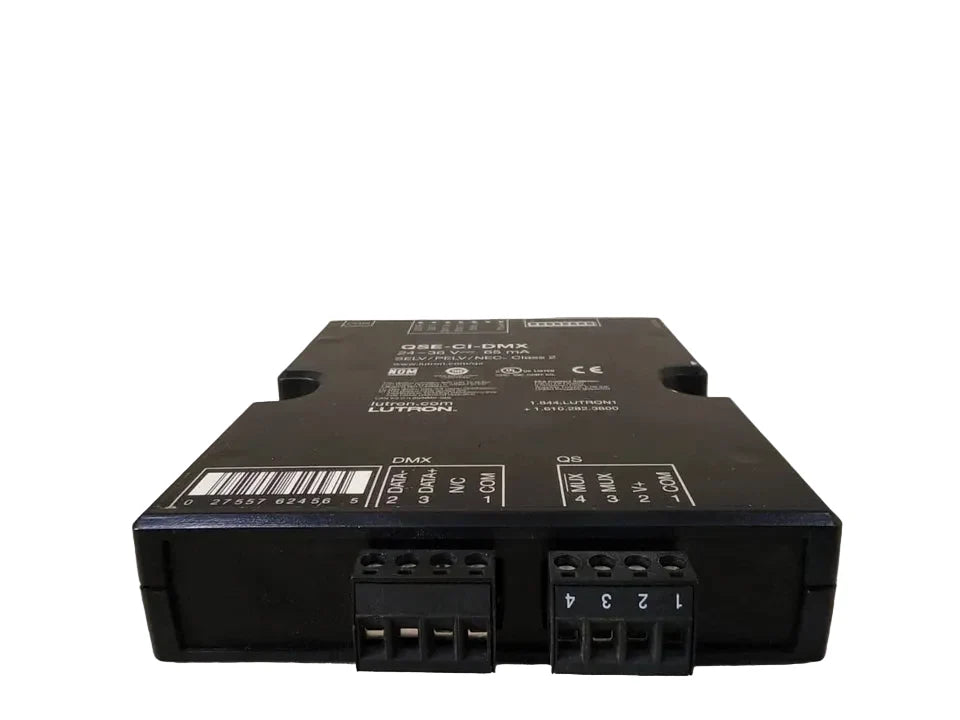 Lutron QSE-CI-DMX DMX Control Interface for QS, HomeWorks, and Quantum Lighting Systems