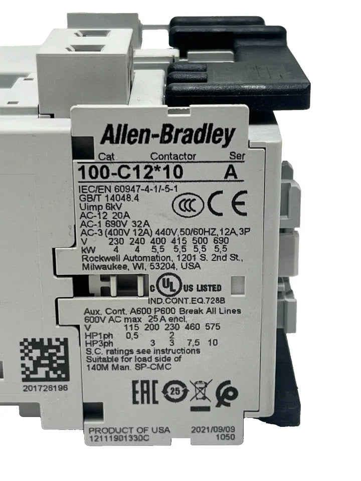 104-C12D22 | Allen-Bradley 12 Amp IEC Reversing Contactor