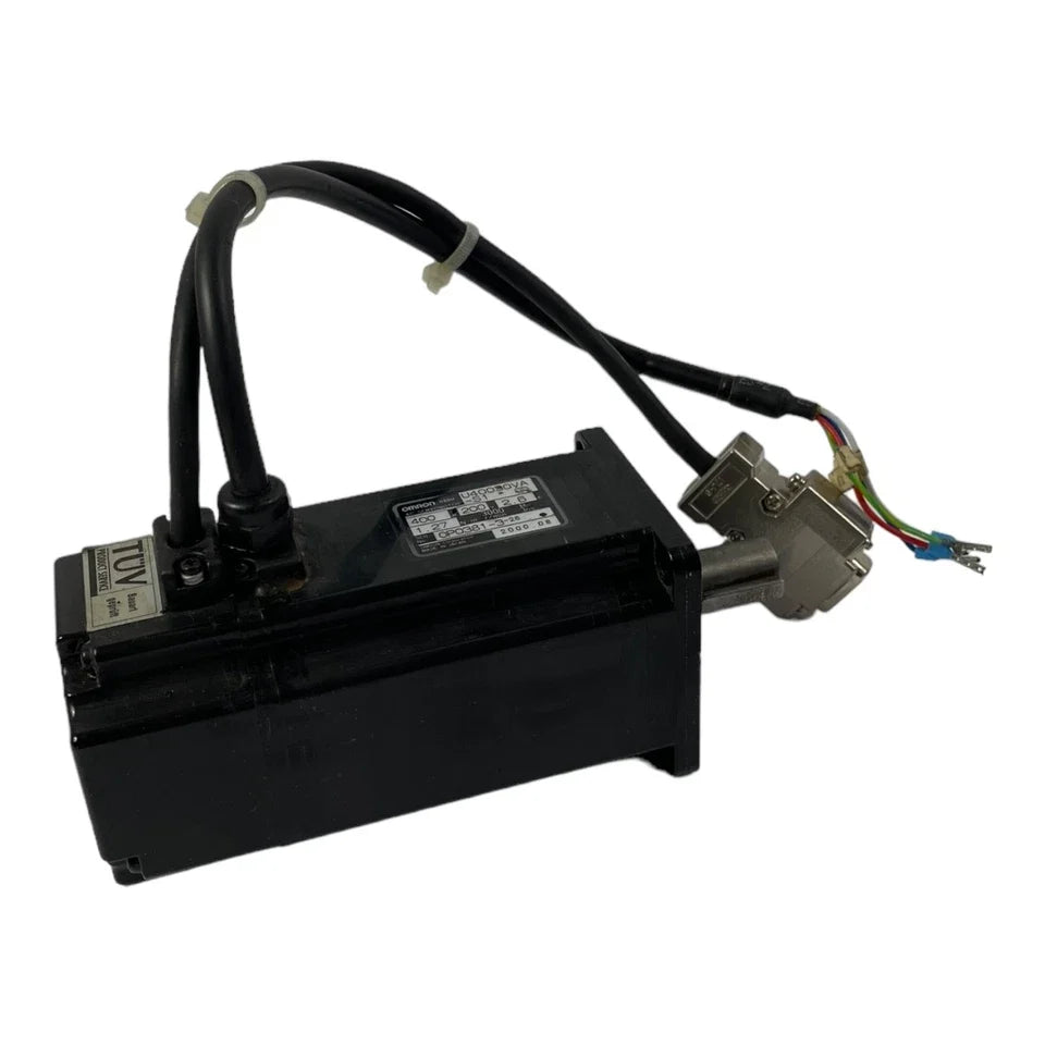 R88M-U40030VA-S1 | Omron 400W AC Servo Motor with Incremental Encoder, 3000 RPM