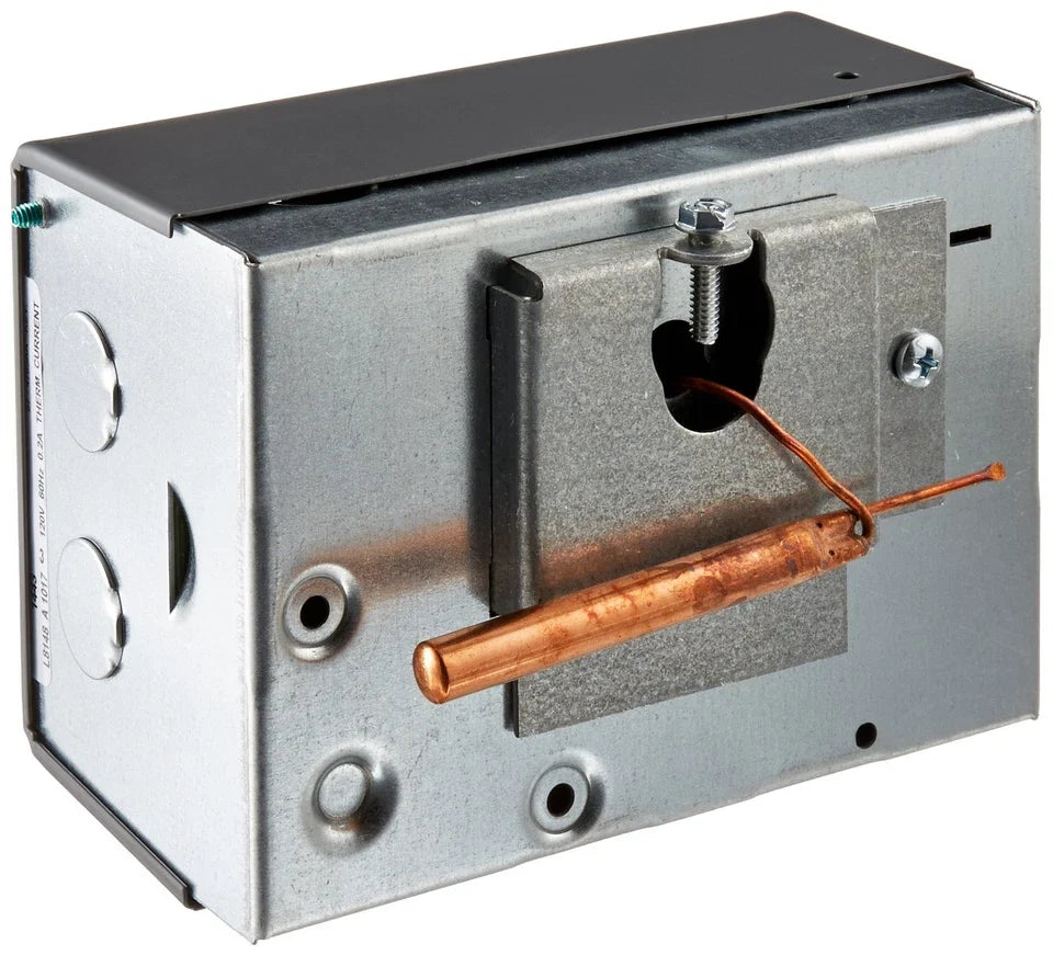 Honeywell L8148A1017 High Limit Horizontal Aquastat Relay 120VAC for Hot Water Boilers