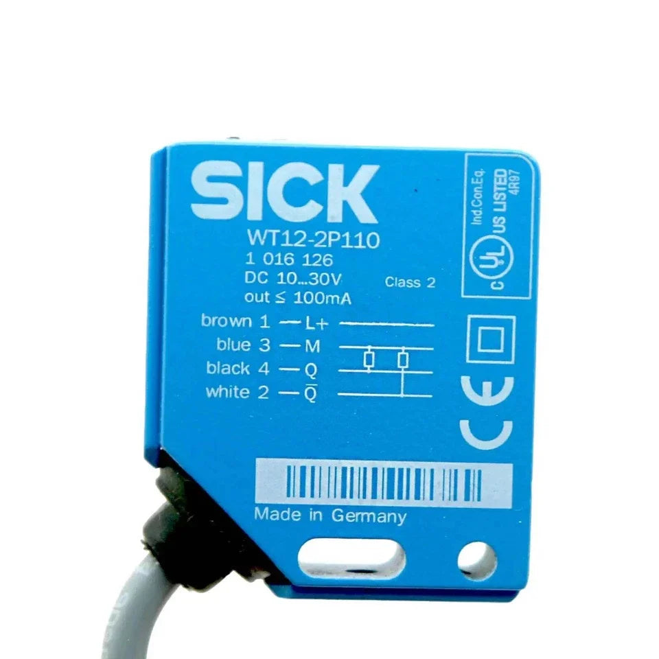 WT12-2P110 | SICK Photoelectric Proximity Sensor, PNP, Infrared, 250 mm