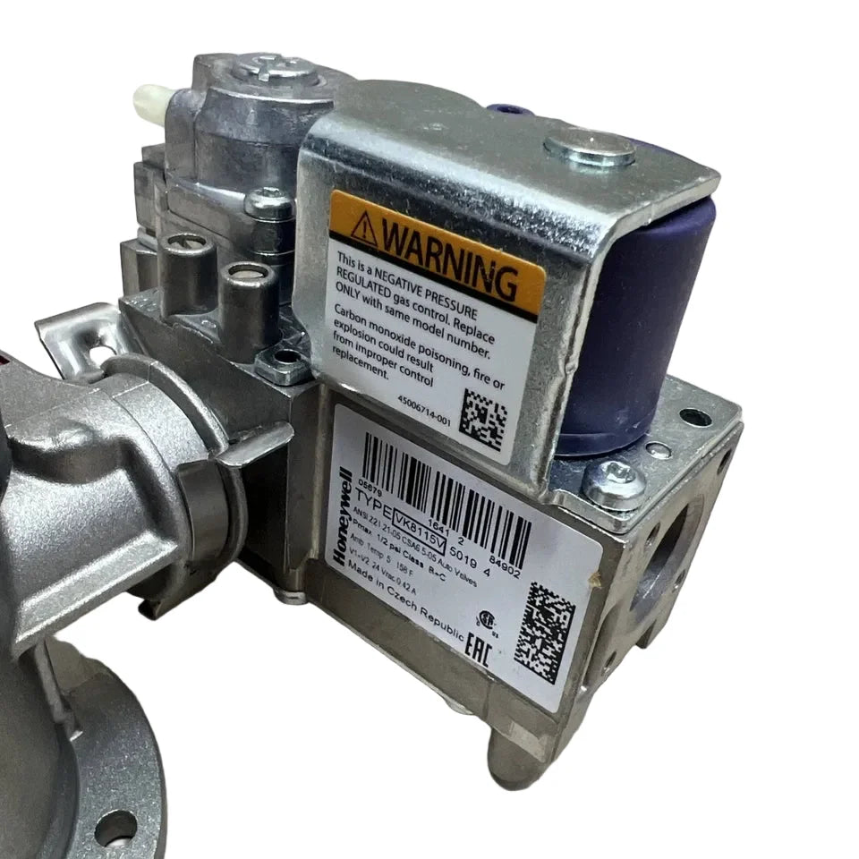 Honeywell VK8115V-B1040-4 Twenty-Four Volt Combination Gas Valve with Integrated Gas/Air Regulator