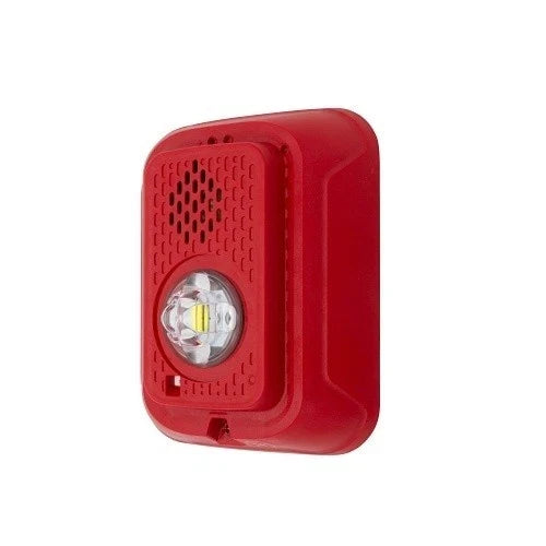 System Sensor P2RLED-BP10 L-Series LED Horn Strobe Red Wall Mount 10-Pack Fire Alarm